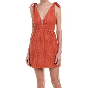 Endless Rose Eyelet Mini Dress